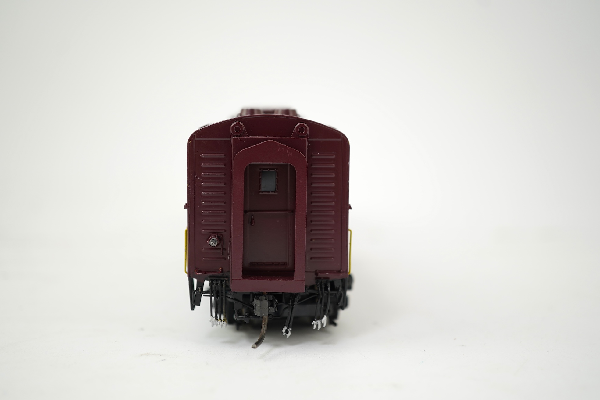 A boxed HO gauge Overland Models Inc. model of Canadian Pacific Railway E8A, 1802, Co-Co diesel locomotive, powered for two rail operation.